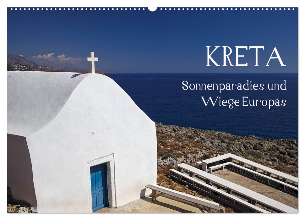 Kreta - Sonnenparadies und Wiege Europas (CALVENDO Wandkalender 2024)