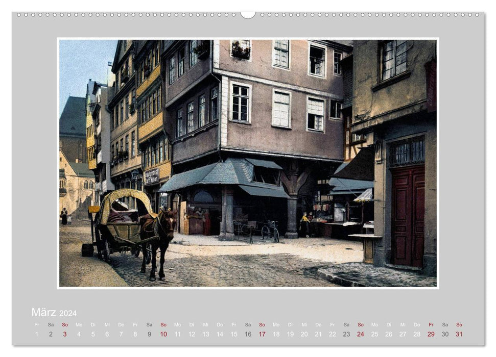 Es war einmal... in Frankfurt (Main) (CALVENDO Premium Wandkalender 2024)