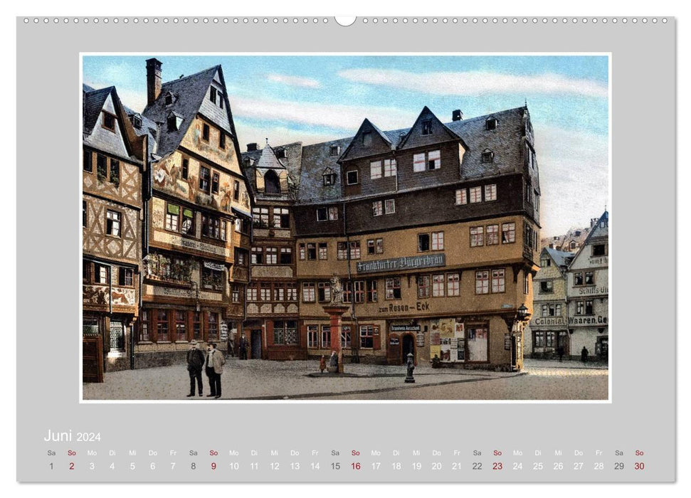 Es war einmal... in Frankfurt (Main) (CALVENDO Premium Wandkalender 2024)