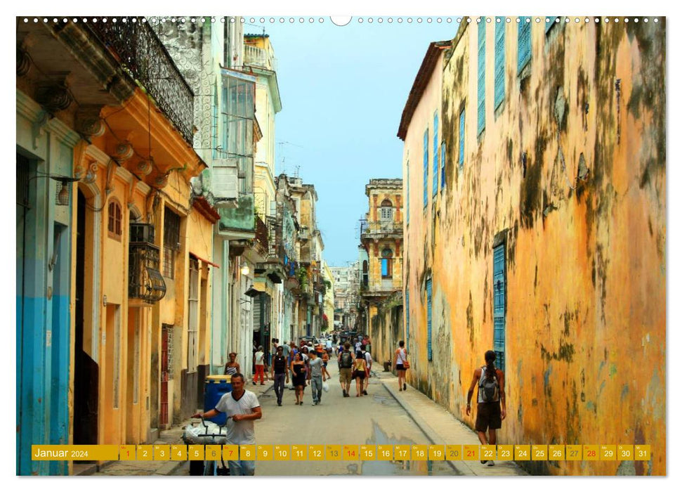 Kuba • Impressionen (CALVENDO Premium Wandkalender 2024)