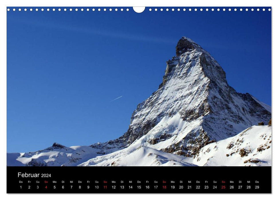 Faszination Matterhorn (CALVENDO Wandkalender 2024)