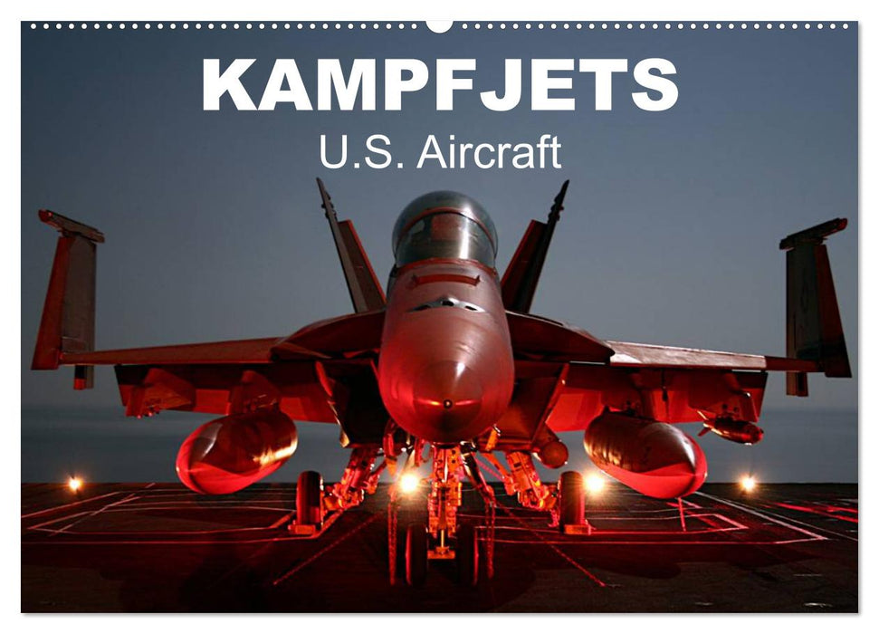 Kampfjets • U.S. Aircraft (CALVENDO Wandkalender 2024)