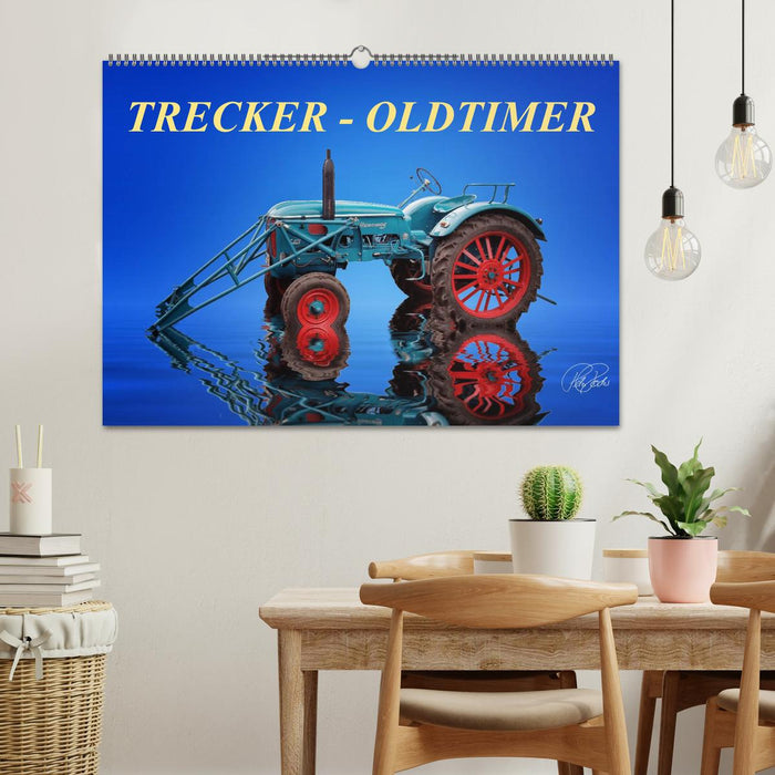 Trecker - Oldtimer (CALVENDO Wandkalender 2024)