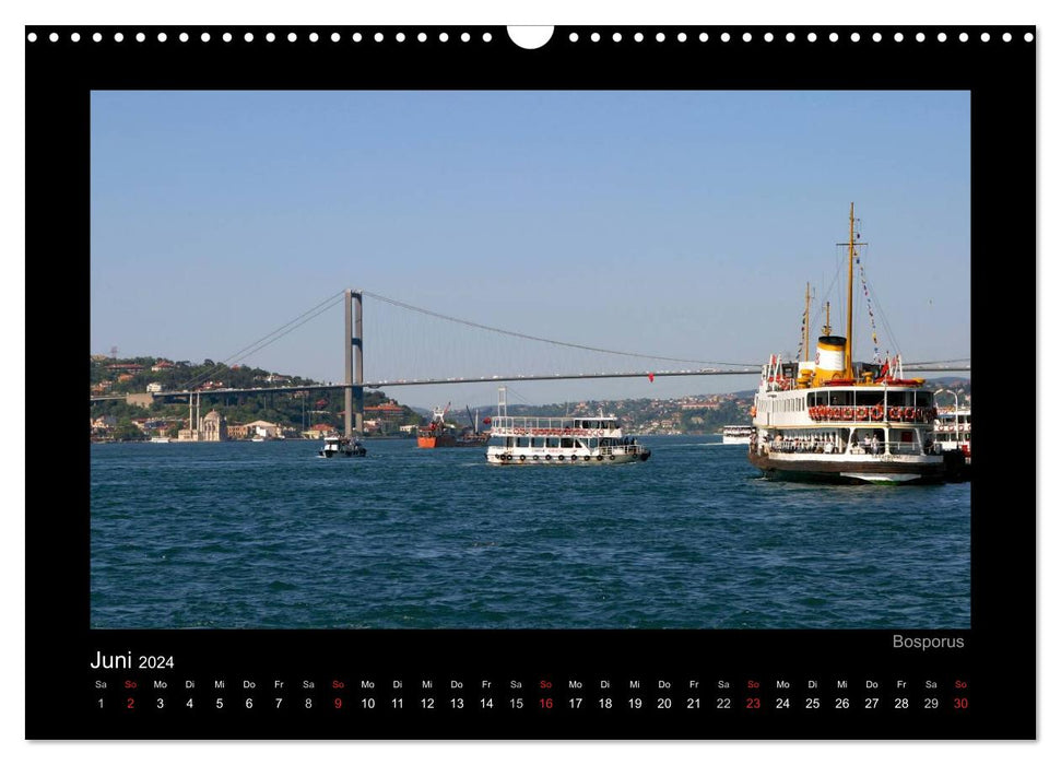 Istanbul (CALVENDO Wandkalender 2024)