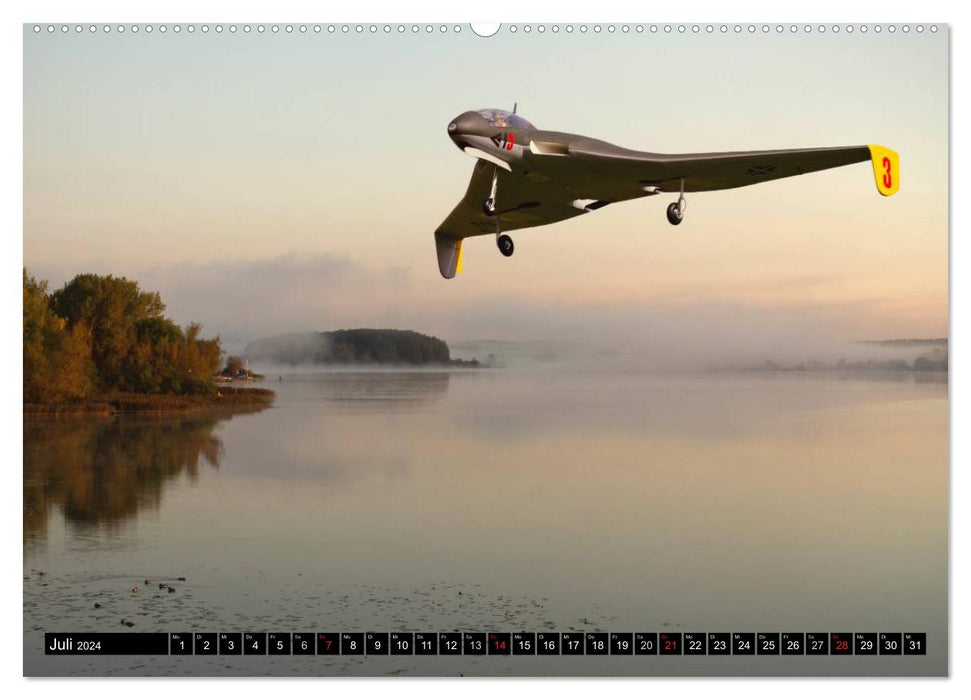 Modellflugzeuge Nr. 1 / 2024 (CALVENDO Premium Wandkalender 2024)