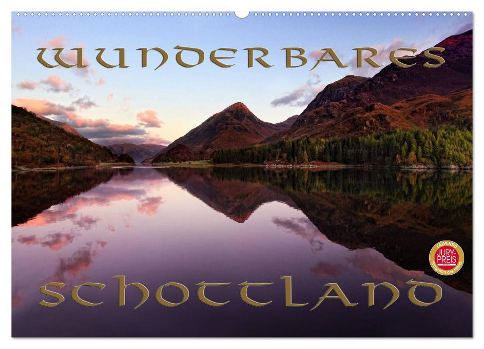 Wunderbares Schottland (CALVENDO Wandkalender 2024)
