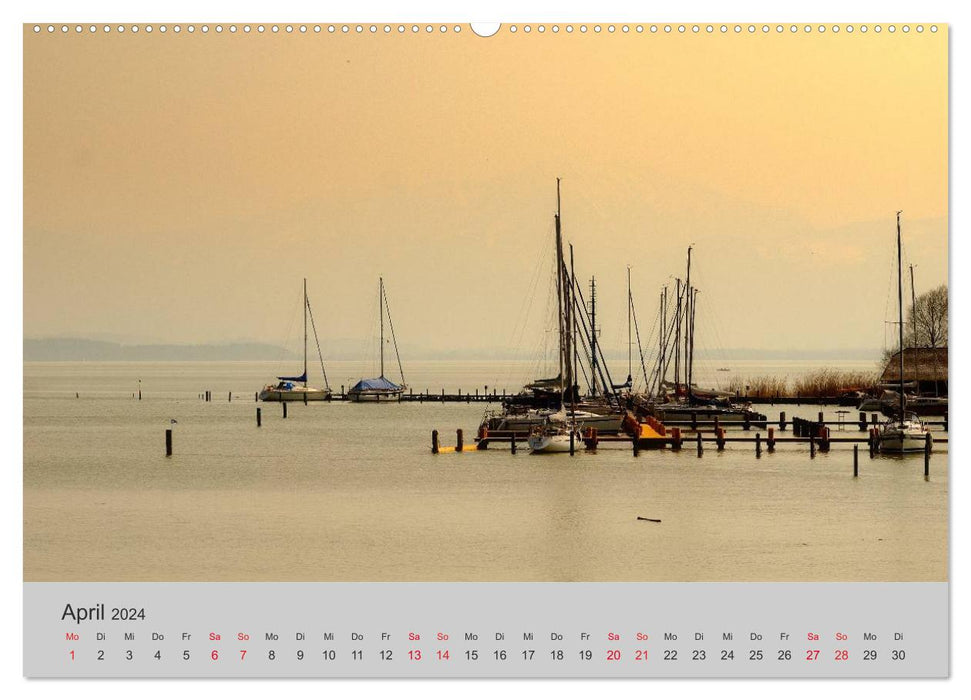 Chiemsee - Bayerisches Meer (CALVENDO Wandkalender 2024)