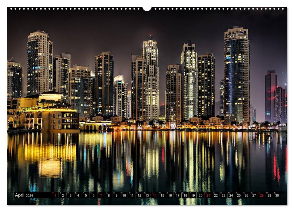 Dubai - City of dreams (CALVENDO Wandkalender 2024)