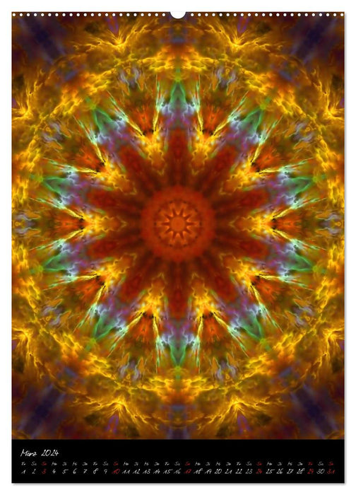 Mandala - Esoterik & Meditation (CALVENDO Wandkalender 2024)