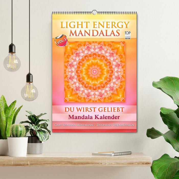 Light Energy Mandalas - Kalender - Vol. 1 (CALVENDO Wandkalender 2024)