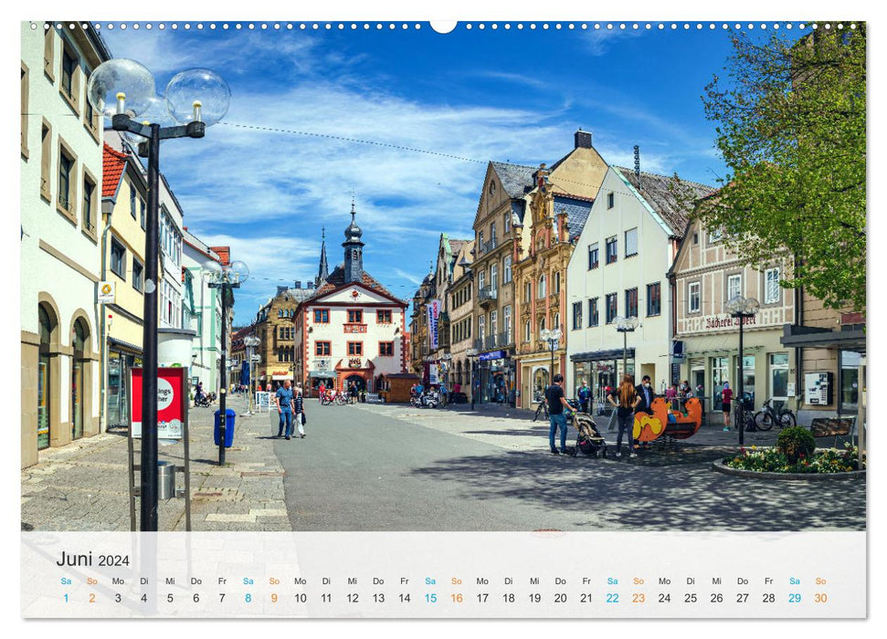 Bad Kissingen - Welterbe-Kurstadt (CALVENDO Wandkalender 2024)