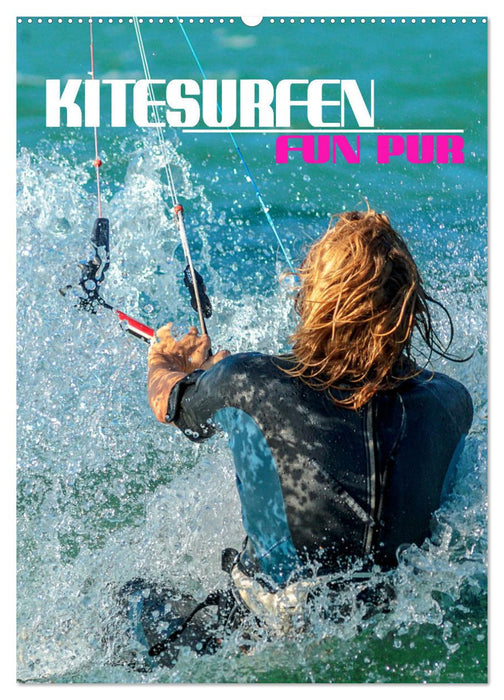 Kitesurfen - Fun pur (CALVENDO Wandkalender 2024)