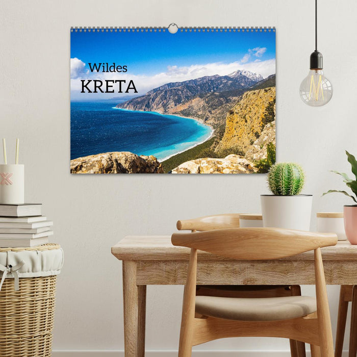 Wildes Kreta (CALVENDO Wandkalender 2024)