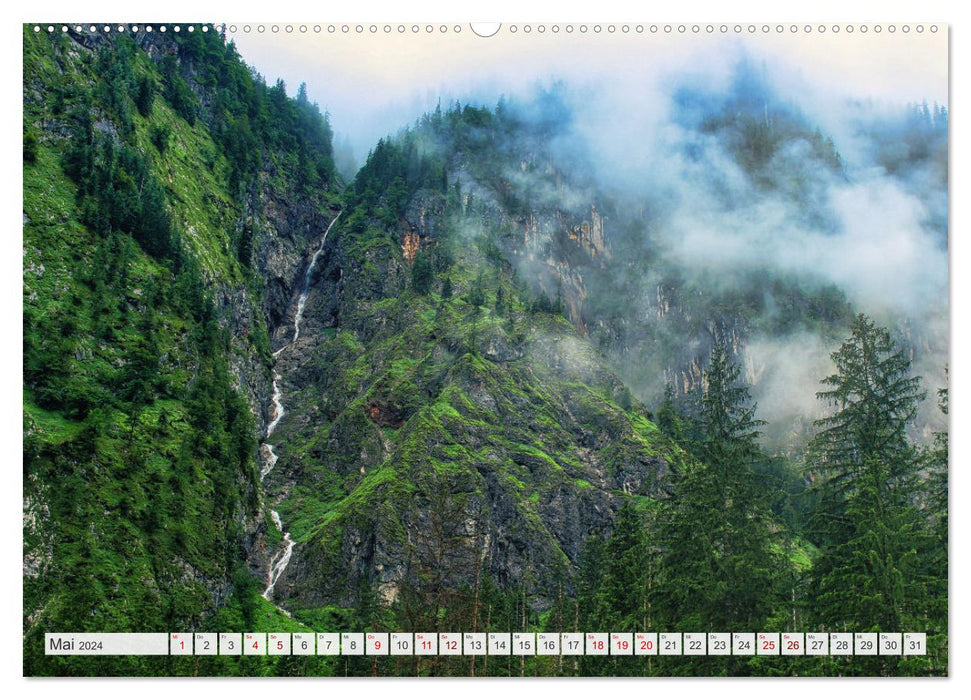 Nationalpark Berchtesgaden- Magische Augenblicke (CALVENDO Premium Wandkalender 2024)