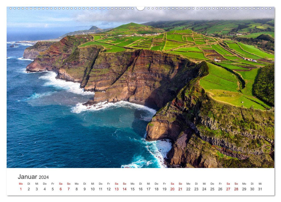 Portugal Aerial Photographs (CALVENDO Premium Wall Calendar 2024) 