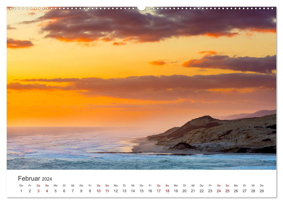 New Zealand aerial photos (CALVENDO Premium Wall Calendar 2024) 