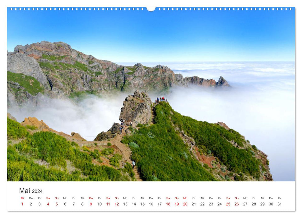 Madeira - The breathtaking island. (CALVENDO Premium Wall Calendar 2024) 