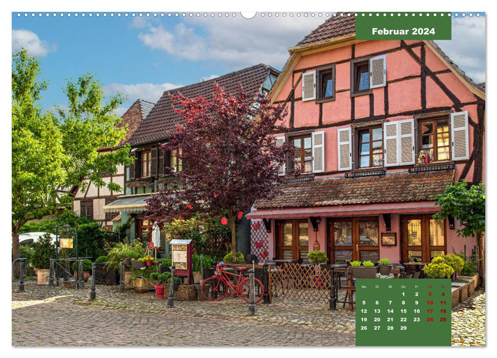 Kaisersberg Perle des Elsass (CALVENDO Premium Wandkalender 2024)