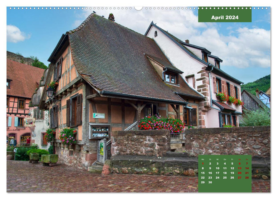 Kaisersberg Perle des Elsass (CALVENDO Premium Wandkalender 2024)