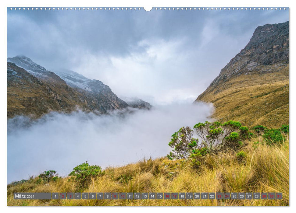 Peru - Paradies in den Anden (CALVENDO Premium Wandkalender 2024)