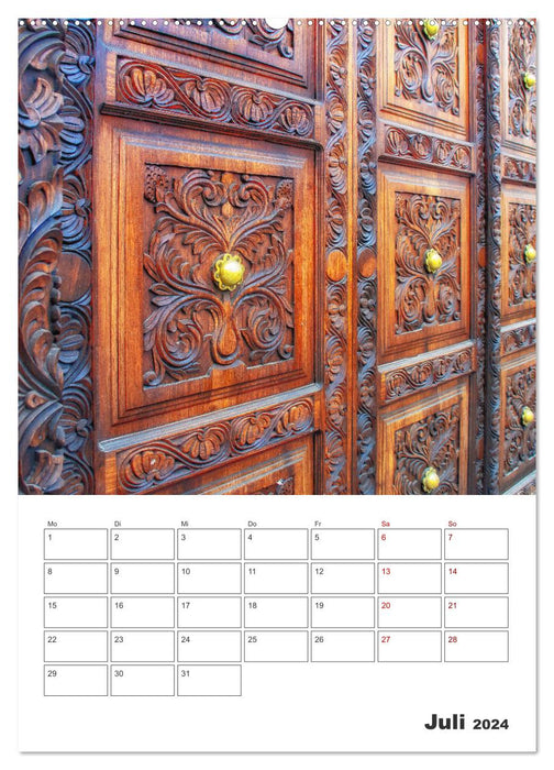 Zanzibar - ville côtière de charme (Calvendo Premium Wall Calendar 2024) 