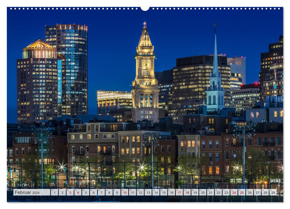 Städte bei Tag und Nacht (CALVENDO Premium Wandkalender 2024)