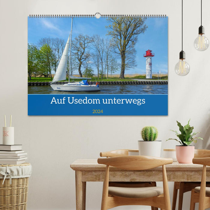 Unterwegs auf Usedom (CALVENDO Wandkalender 2024)
