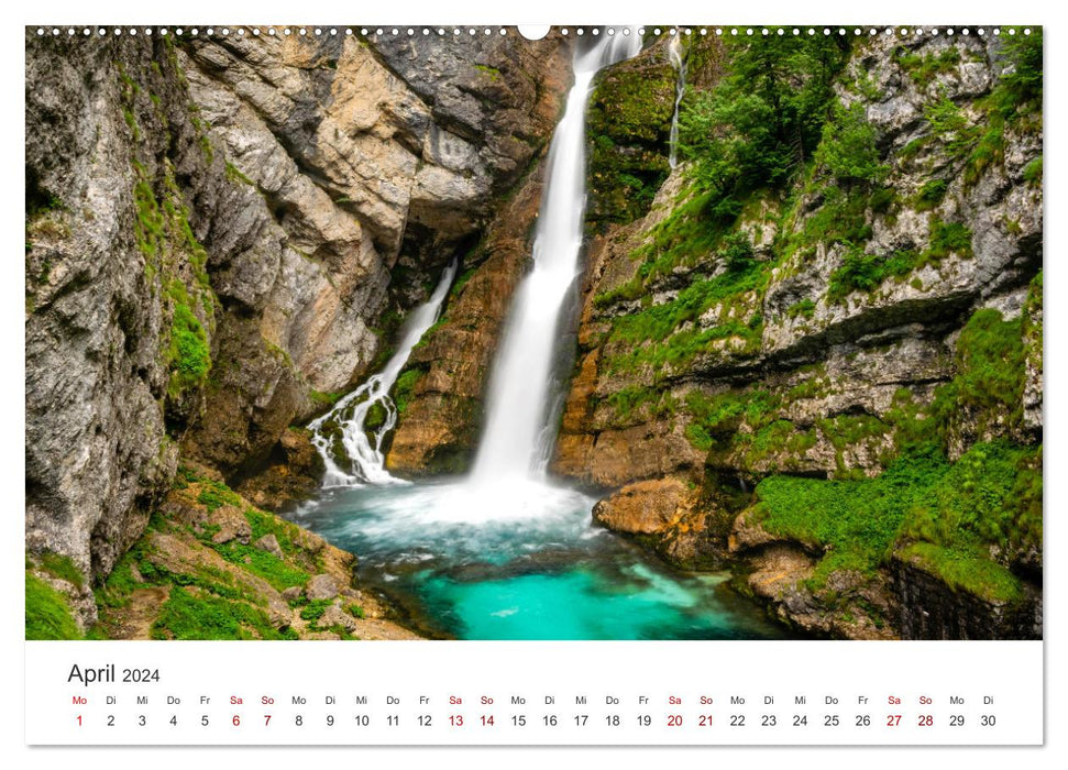 Slowenien - Ein unterschätztes Reiseziel. (CALVENDO Premium Wandkalender 2024)