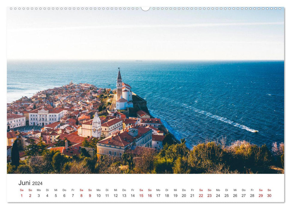 Slowenien - Ein unterschätztes Reiseziel. (CALVENDO Premium Wandkalender 2024)