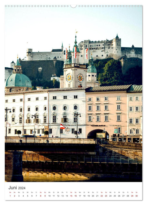 Hinreißendes Salzburg (CALVENDO Premium Wandkalender 2024)