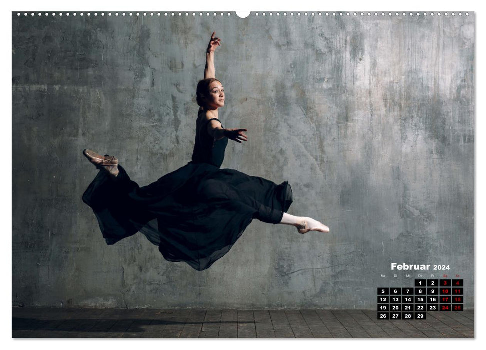 Sinneseindrücke Ballett (CALVENDO Wandkalender 2024)