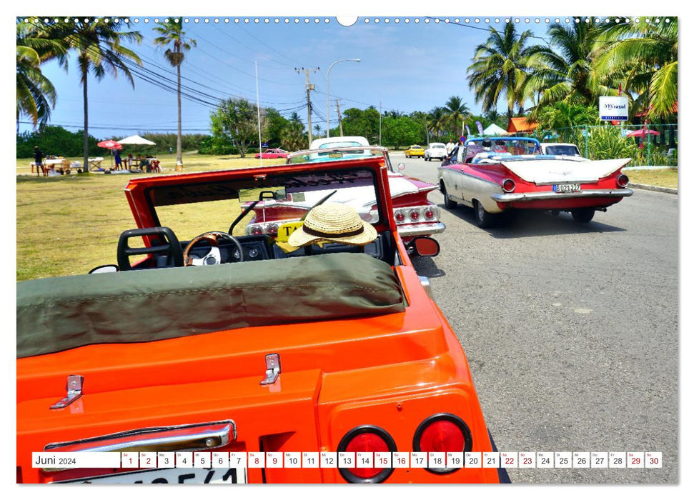 MONTUNO - Ein Auto Made in Cuba (CALVENDO Wandkalender 2024)