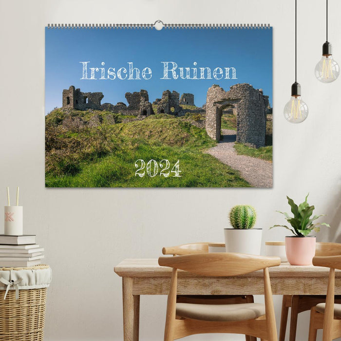 Irische Ruinen (CALVENDO Wandkalender 2024)