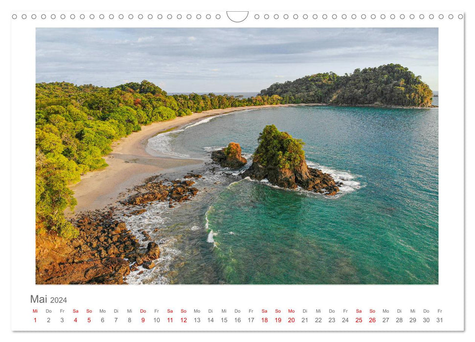 Costa Rica - unterwegs mit Julia Hahn (CALVENDO Wandkalender 2024)
