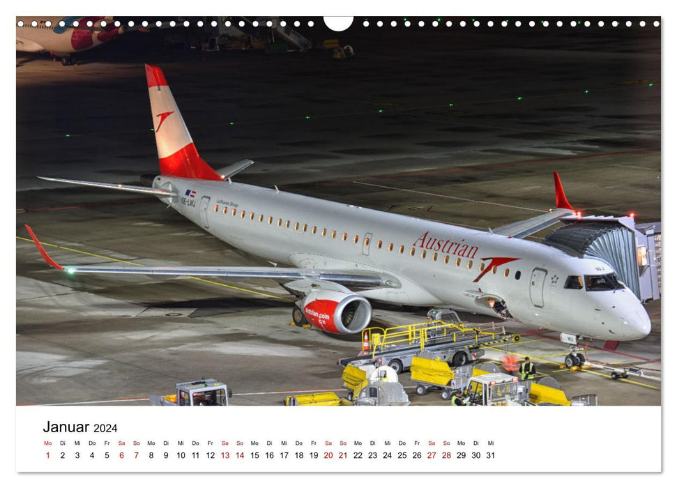 Flugzeuge aller Art (CALVENDO Wandkalender 2024)