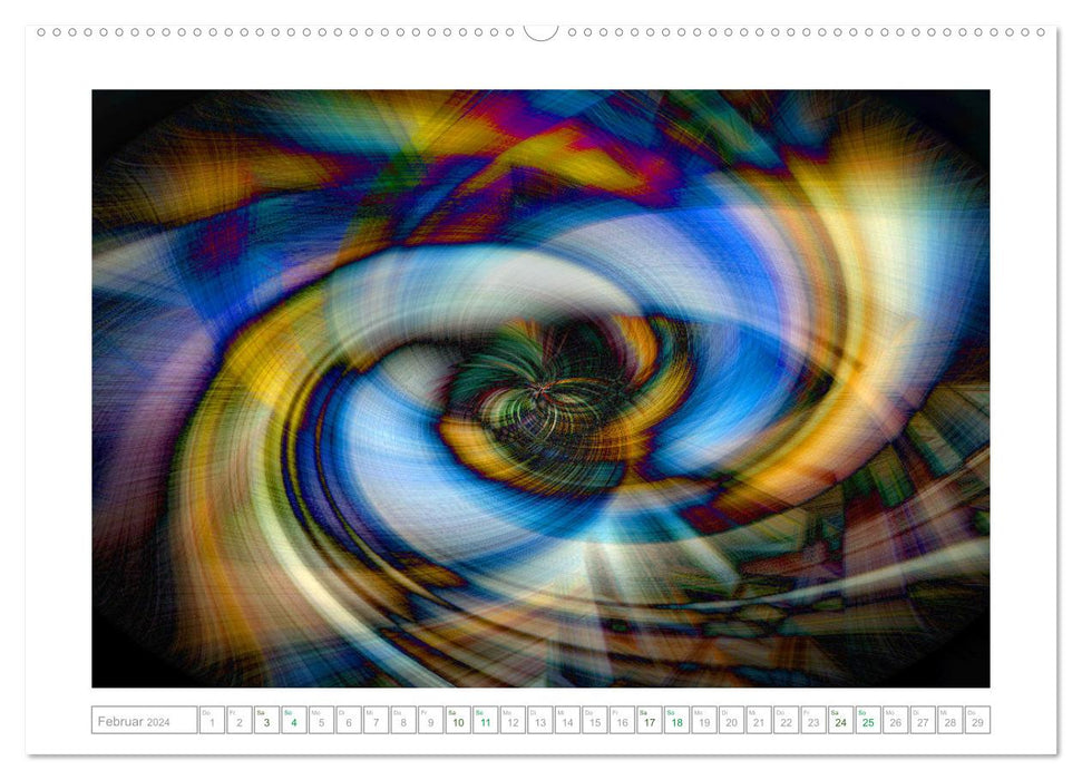 darf es ein wenig Digital Art sein? (CALVENDO Wandkalender 2024)