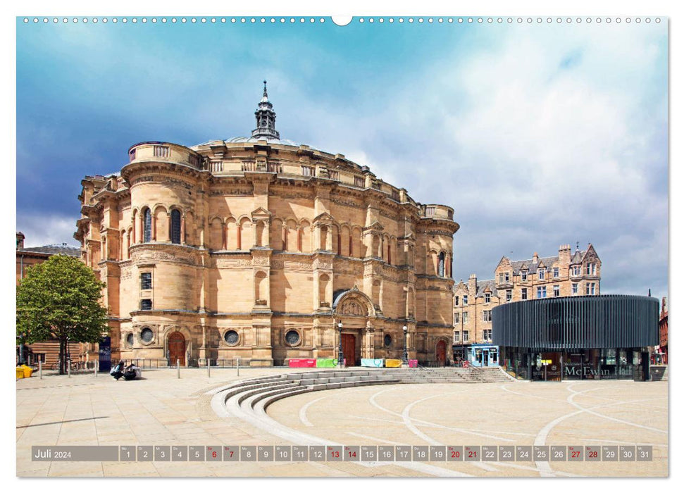 So schön ist Edinburgh (CALVENDO Premium Wandkalender 2024)