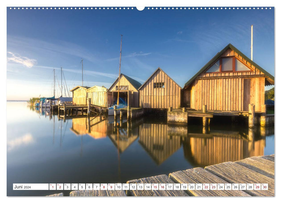 Fischland Darß, Land zwischen Ostsee und Bodden (CALVENDO Premium Wandkalender 2024)