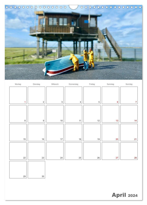 Wangerooge anders erleben (CALVENDO Wandkalender 2024)