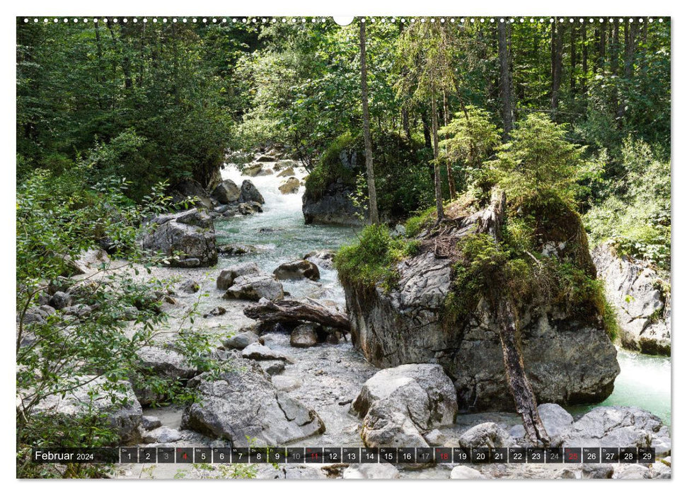 Berchtesgadener Land - Fantastically beautiful (CALVENDO Premium Wall Calendar 2024) 