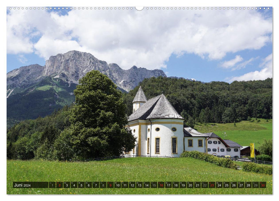 Berchtesgadener Land - Fantastically beautiful (CALVENDO Premium Wall Calendar 2024) 