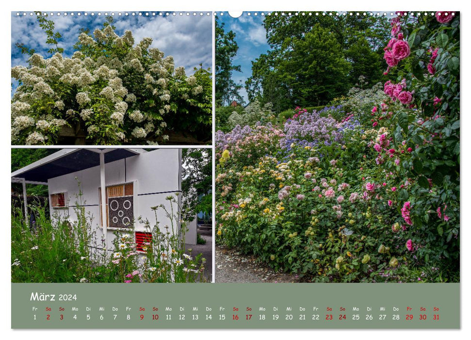 Erfurt is in bloom (CALVENDO Premium Wall Calendar 2024) 