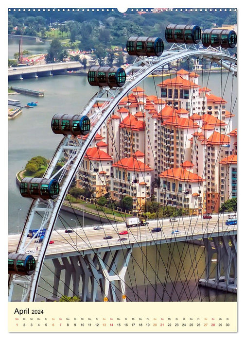 Grande roue - en haut (Calendrier mural CALVENDO Premium 2024) 