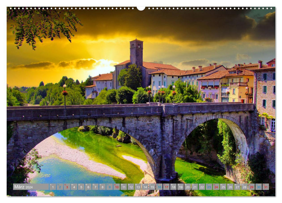 Friuli, mountains and sea (CALVENDO Premium wall calendar 2024) 