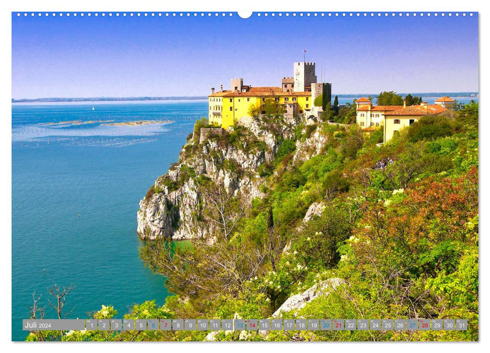 Frioul, montagnes et mer (Calendrier mural CALVENDO Premium 2024) 