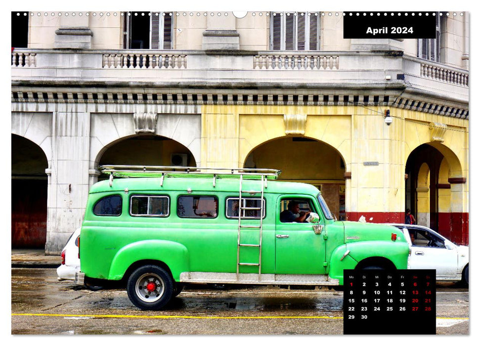 BusTalgie à Cuba (calendrier mural CALVENDO 2024) 