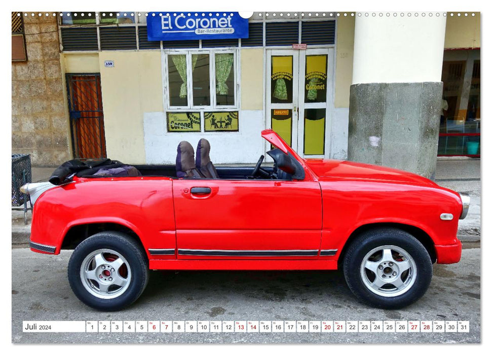 Lust auf LLOYD - Ein Kult-Auto der Fünfziger Jahre in Kuba (CALVENDO Premium Wandkalender 2024)