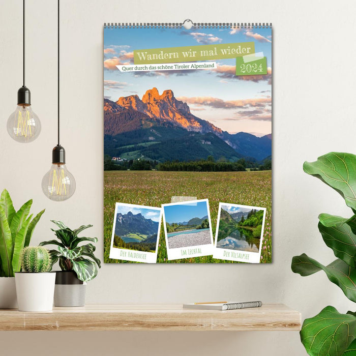 Let's go hiking again (CALVENDO wall calendar 2024) 