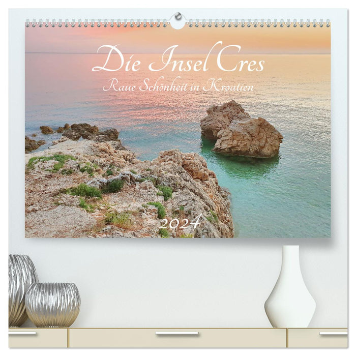 L'île de Cres – Beauté brute en Croatie (Calvendo Premium Wall Calendar 2024) 