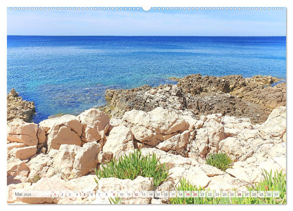 L'île de Cres – Beauté brute en Croatie (Calvendo Premium Wall Calendar 2024) 